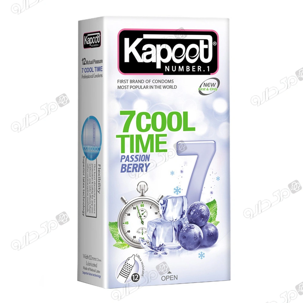 کاندوم تاخیری مدل 7 Cool Time کاپوت